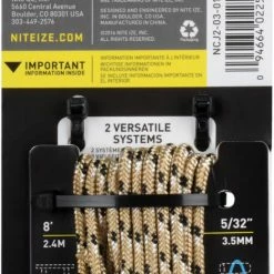 Nite Ize CamJam Cord Tightener - 2-Pack with 8 Ft. Cord -Tents Sales 2023 439f5432 dac4 4d8a abd9 37079bc2cc9c