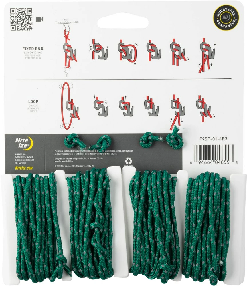 Nite Ize Figure 9 Tent Line Kit - Package of 4 11 Nite Ize Figure 9 Tent Line Kit - Package of 4 - Image 9