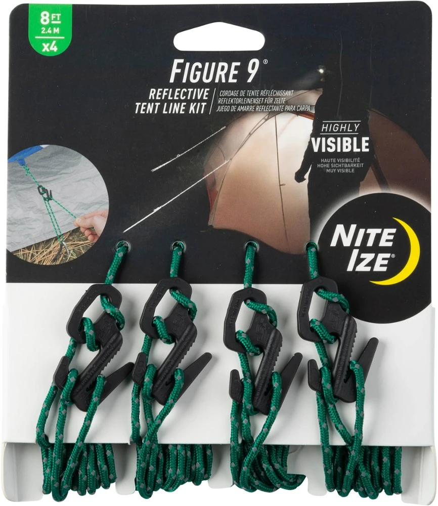 Nite Ize Figure 9 Tent Line Kit - Package of 4 3 Nite Ize Figure 9 Tent Line Kit - Package of 4