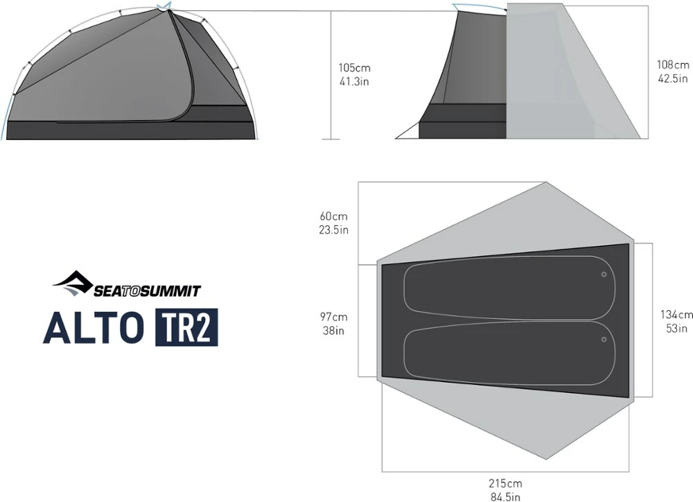 Sea to Summit Alto TR2 Tent 7 Sea to Summit Alto TR2 Tent - Image 5