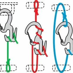 Nite Ize Figure 9 Carabiner Rope Tightener with 3.5mm Cord - Package of 2 -Tents Sales 2023 c6cc85a9 34c4 4a1a a047 80be304ac326