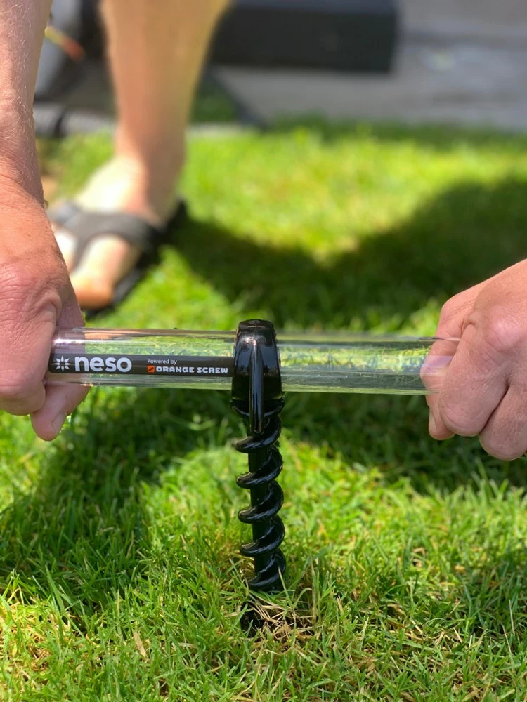 Neso Ground Screw Stakes - Package of 4 4 Neso Ground Screw Stakes - Package of 4 - Image 2